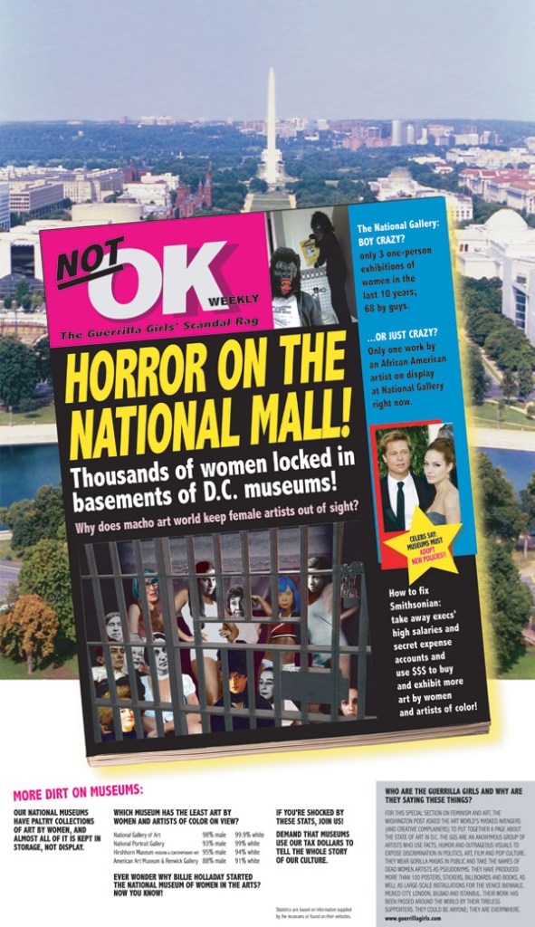 Guerilla Girls Poster from 2007