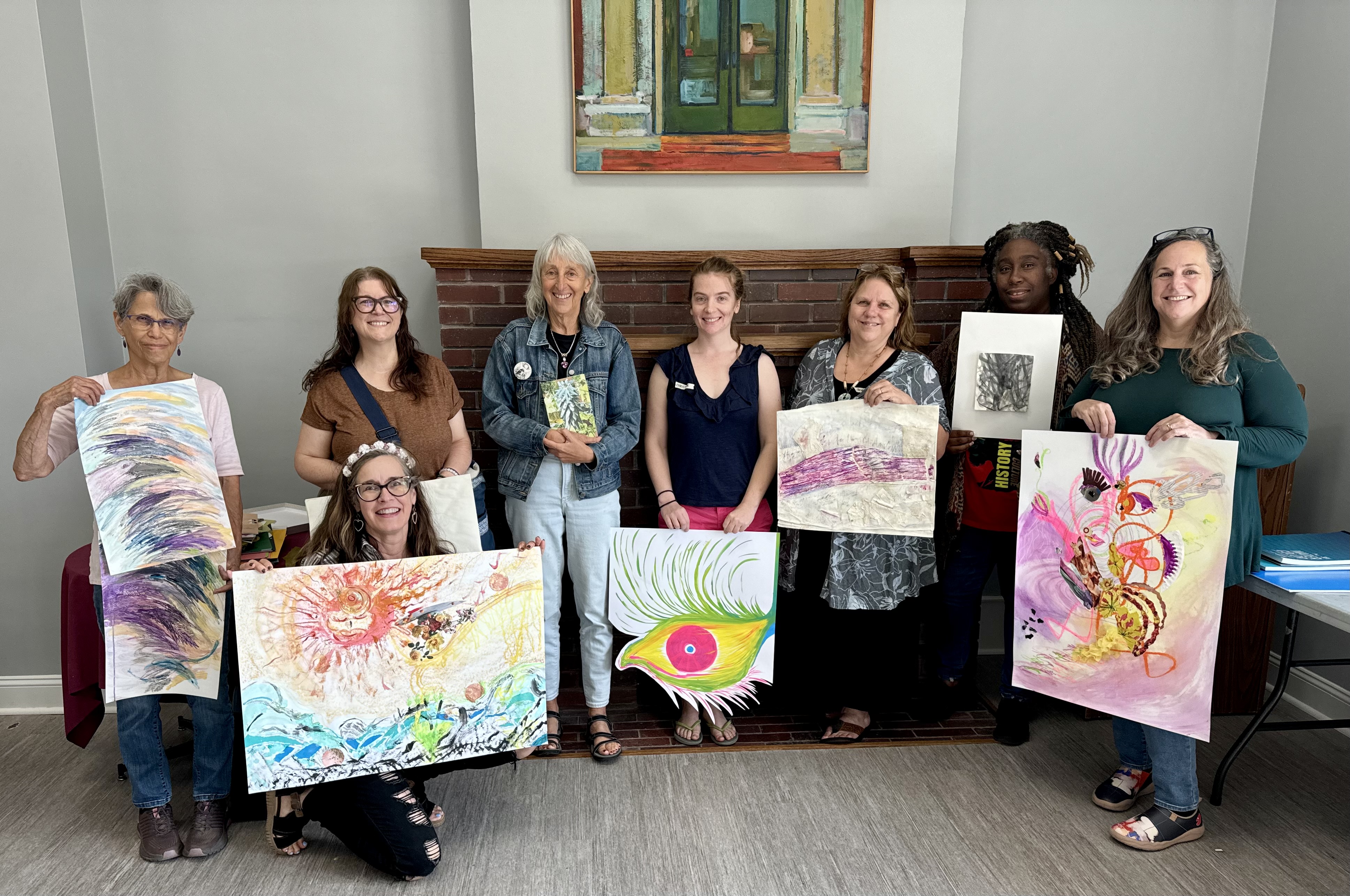 JWAN Workshop at Riverside Arts Center, August 2024